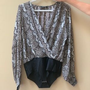 Zara bodysuit blouse